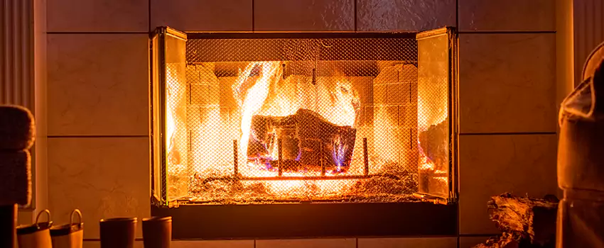 Mendota Hearth Landscape Fireplace Installation in Altamonte Springs, Florida