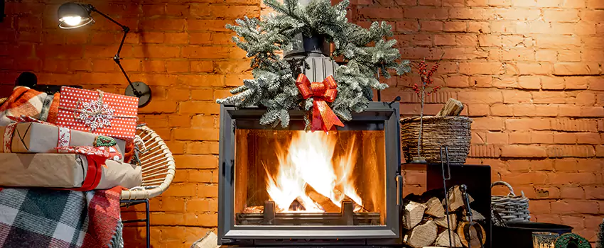 Travis Industries Linear Gas Fireplace Installation in Altamonte Springs, Florida