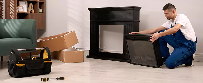 Old Rusted Metal Fireplace Repair And Replacement in Altamonte Springs, FL