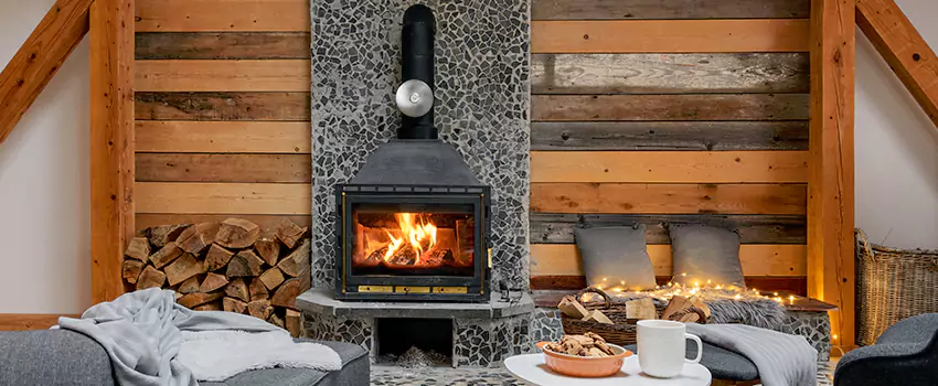 Thelin Hearth Products Direct Vent Gas Stove Fireplace Inspection in Altamonte Springs, Florida